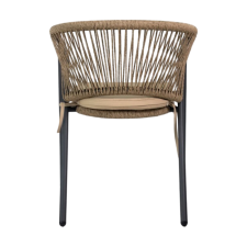 Кресло плетеное для уличных кафе и ресторанов